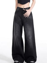 Vintage Black Wash High Rise Boyfriend Jeans